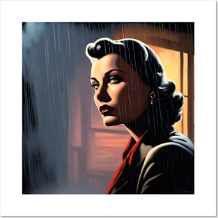 The Lady in Noir Posters and Art